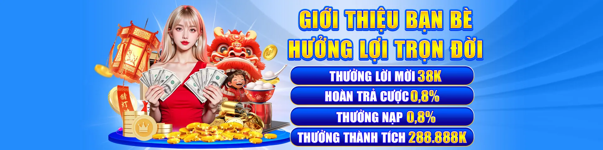 Hình ảnh nổ hũ JBO247 với các biểu tượng may mắn và tiền vàng